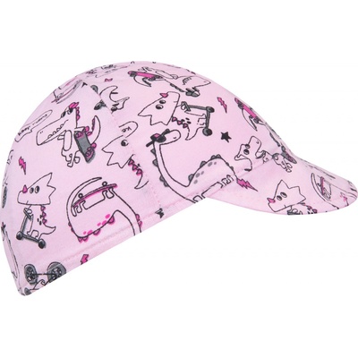 Esito Dětská kšiltovka Dino skate růžová
