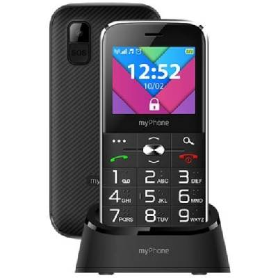 Mobilní telefon MyPhone Halo C Senior černý (TELMYSHALOCBK)