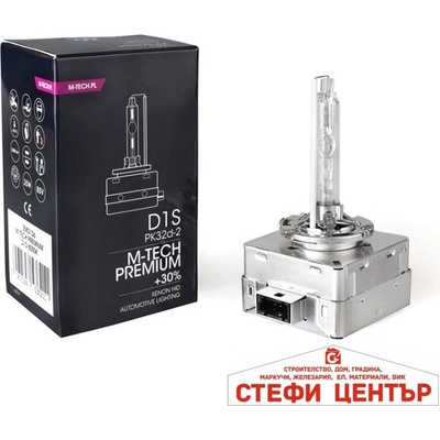 M-tech Ксенонова крушкa M-TECH PREMIUM D1S 35W 6000K (282424)