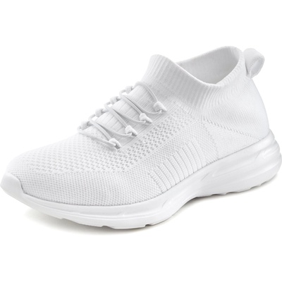 LASCANA Спортни обувки Slip On бяло, размер 36