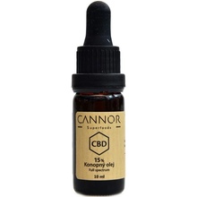 Cannor CBD konopný olej celospektrální 15% 10 ml DS89520410