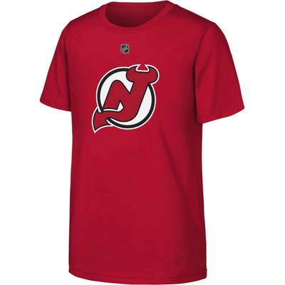 Outerstuff New Jersey Devils detské tričko NHL Flat Name & Number Short Sleeve Cotton