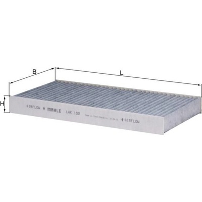 Filtr, vzduch v interiéru MAHLE LAK 152