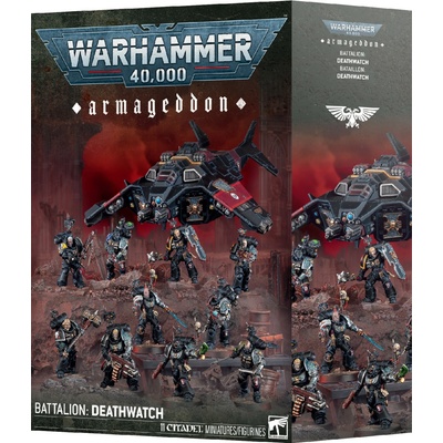 GW Warhammer 40000: Armageddon Battalion Deathwatch – Zbozi.Blesk.cz