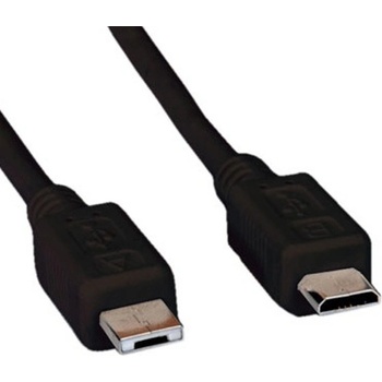 Roline Кабел Roline, от USB micro B(5-pin) към USB micro A(м), 1.8m, черен