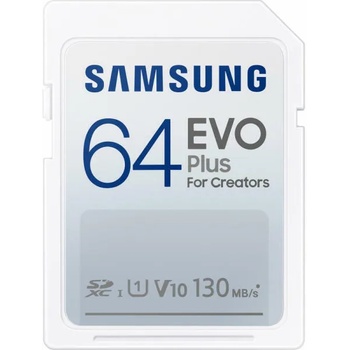 Image 1 of Samsung Evo Plus 2021 SDXC 64GB MB-SC64K/EU