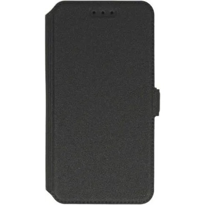 Huawei Кожен калъф Flip Book Pocket в черно за Huawei Honor 8 (FlipSlimHonor8Black)