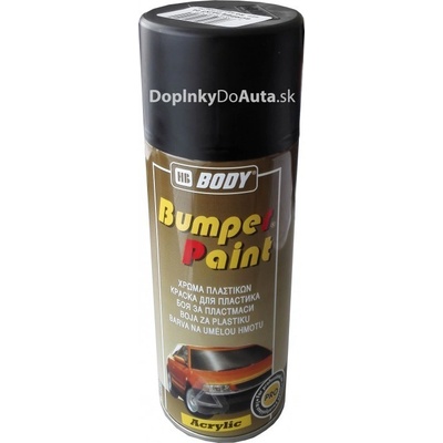 HB Body Farba na plasty spray čierny 400ml