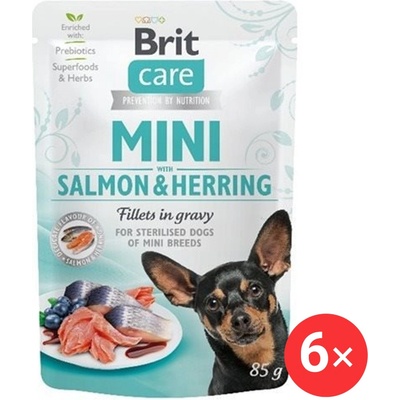 Brit Care Mini Salmon & Herring 6 x 85 g