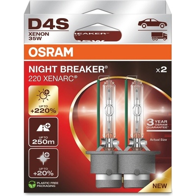 OSRAM D4S Xenarc Night Breaker Laser +220% XN2 (BOX 2 ks) (66440XN2-2HB)
