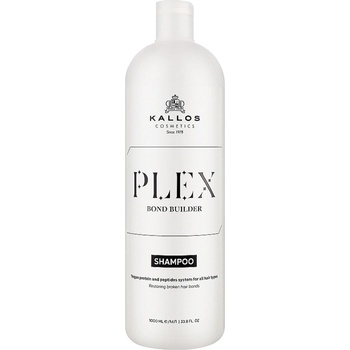 KALLOS Plex Bond Builder Shampoo 1000 ml šampon pro obnovu poškozených vlasů
