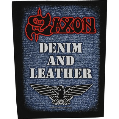 RAZAMATAZ голяма апликация saxon - denim & leather - razamataz - bp1161