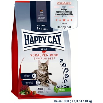 Happy cat Adult Voralpen Rind Alpské hovězí 10 kg