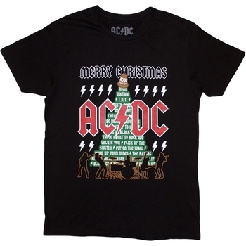 AC/DC Merry Christmas Black XL Риза (ACDCTS127MB04)