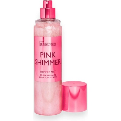 IDC Institute Shimmer Pink telová hmla s trblietkami 150 ml