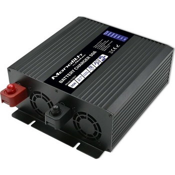 Qoltec monolith pre LiFePO4 AGM GEL SLA batérie 50A 12V