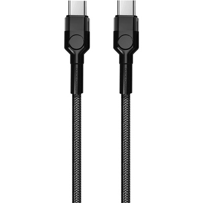 ColorWay Кабел Type-C CW-CBPDCC047-BK, цветен кабел Type-C (PD Fast Charging 60W) 3, 0A 1 м черен (CW-CBPDCC047-BK)