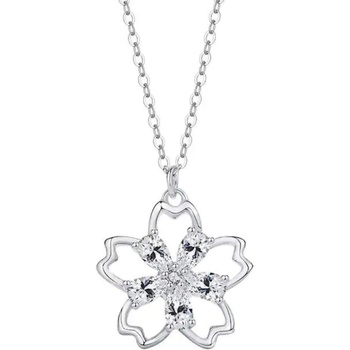 Silenti Jewelry Сребърно колие "Разцвет