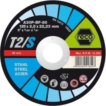 Reca Dělicí kotouč 125 x 2,5 x 22,2mm 0670 030 125