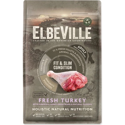 ElbeVille Fit & Slim morčacie malé plemená 4 kg