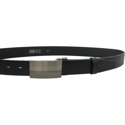Penny Belts pánský kožený opasek 35-100-1PS-60 černý