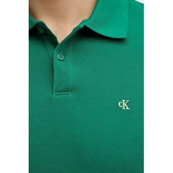 Calvin Klein Jeans Памучна тениска с яка Calvin Klein Jeans (LV040EM269)