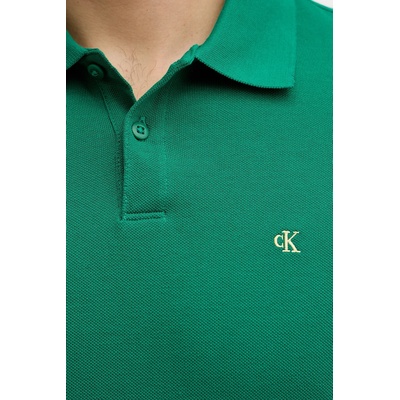 Calvin Klein Jeans Памучна тениска с яка Calvin Klein Jeans (LV040EM269)