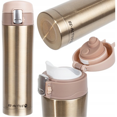 Be-active termohrnek TK14 400 ml zlatý