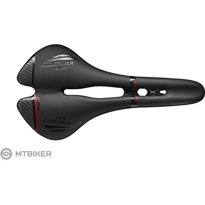 Selle San Marco Aspide Open-Fit Carbon FX Wide v černé