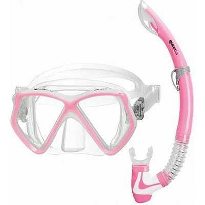 mares Combo Pirate Clear/Pink White