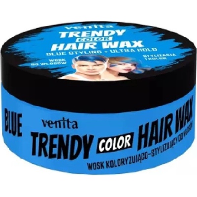 Venita Trendy Color Hair Wax Ultra Hold Blue modrá 75 g