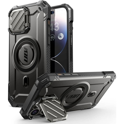 SUPCASE Magsafe Противоударен Калъф за iPhone 15 Pro Max, Supcase UB XT Mag, Черен (843439137165)