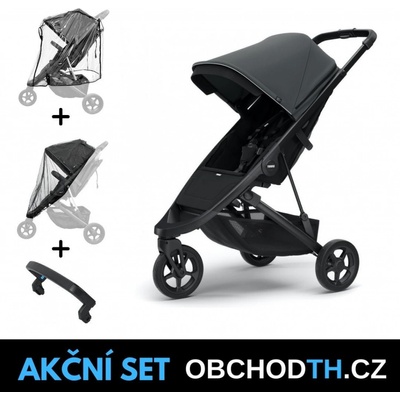 Thule Spring Black Shadow Grey 2022 + madlo + pláštenka + ochranná sieť OBCHODTH.SK