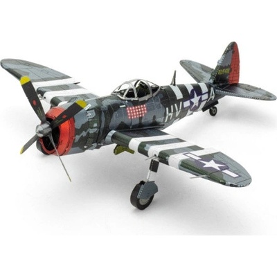 METAL EARTH 3D puzzle P-47 Thunderbolt 48 ks