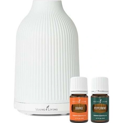 Young Living Ultrazvukový difuzér Adobe Mist + 2 x 5 ml oleje