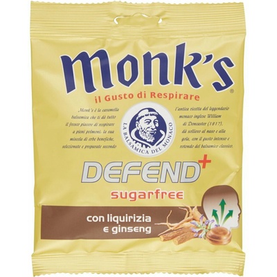 Monk's cukríky bez cukru zo sladkým drievkom 46 g