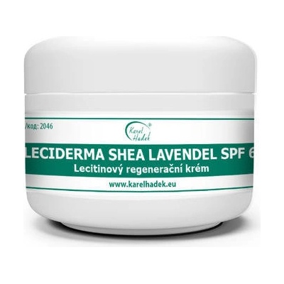 Karel Hadek Leciderma Shea Lavendel SPF6 regenerační krém 50 ml