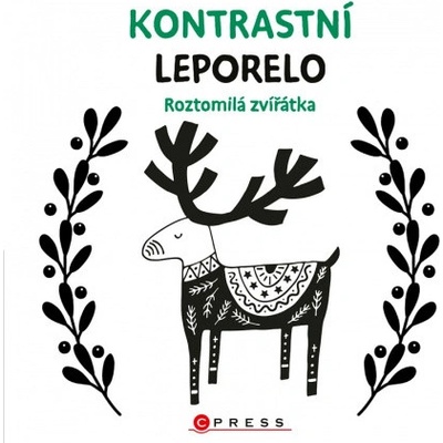 Kontrastní leporelo Roztomilá zvířátka