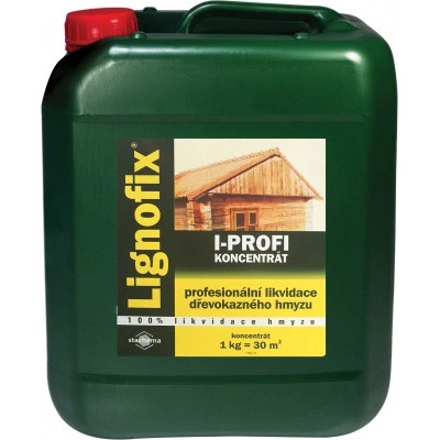 Lignofix I-profi likvidace dřevokazného hmyzu, zelený, 5 kg