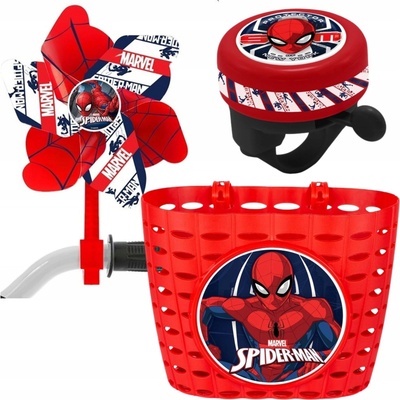 Košík, košíček na bicykel Spiderman Stamp 250053