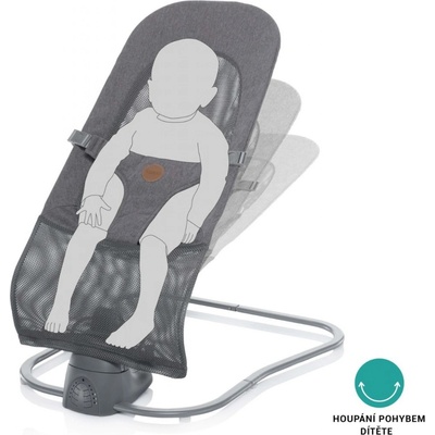 Zopa lehačka Moyo Air Mesh sivá