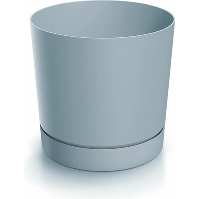 PROSPERPLAST Kvetináč TUBO P 23,9cm svetlo sivý