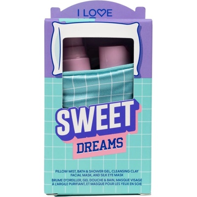 I LOVE Sweet Dreams подаръчен комплект за спокоен сън
