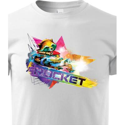 Dětské tričko Rocket Bílá Velikost Canvas Bezvatriko.cz 2336