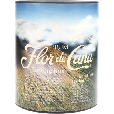 Flor de Cana tasting 40% 6 x 0,02 l (Sada miniatur)