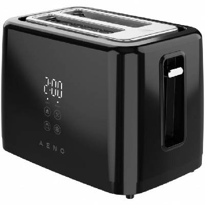 Electric Toaster, black, 220-240V, 50-60Hz, 780-930W, 2 slots, 3 modes, 7 browning levels (ATS0002B)