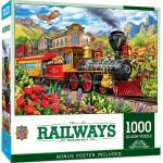 Masterpieces - Puzzle Railways - Frontier Rails - 1 000 piese