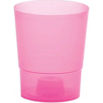 Prosperplast Květináč plast bezbarvý růžový 1 x 1 x 14,7 cm