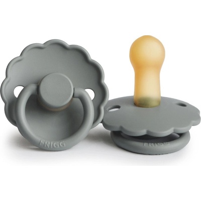 Frigg Daisy kaučuk cumlík French Gray 1×1 ks
