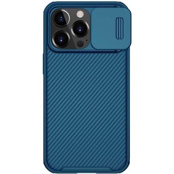 Nillkin CamShield Pro Case - хибриден удароустойчив кейс за iPhone 13 Pro (син)